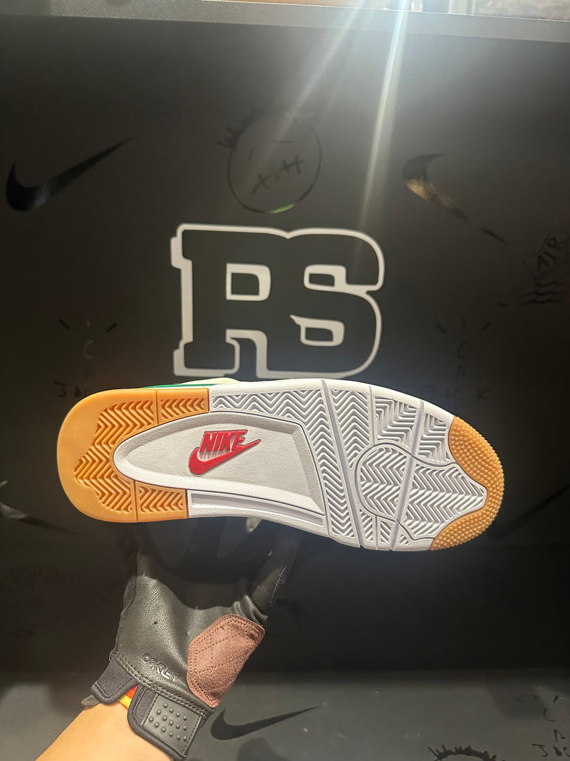 Tênis Nike Air Jordan 4 Retro X Nike SB Pine Green - Pronta Entrega