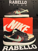 Tênis Nike Dunk Low SE 'Black Multi-Camo' - Pronta Entrega
