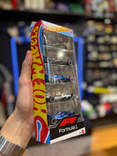 Carrinho HOT WHEELS FÓRMULA 1 2025 PACOTE COM 5 CARROS - MATTEL - Pronta Entrega