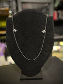 Colar Aço Escapulário com Cruz 60 CM - Pronta Entrega