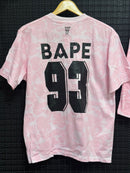 Conjunto Bape x Inter Miami Camiseta + Short Pink - Pronta Entrega
