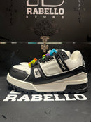 Tênis Louis Vuitton LV Trainer Maxi Black White - Pronta Entrega