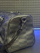 Bolsa Air Jordan Monogram Duffle Bag High Logo Black Grey - Pronta Entrega