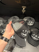 Boné Corteiz 4Starz Alcatraz Trucker Preto - Pronta Entrega