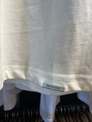 Camiseta REPRESENT Logo Costas Floral Branco - Pronta Entrega