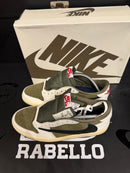 Tênis Nike Air Jordan 1 Retro Low SP Travis Scott "Medium Olive" - Pronta Entrega