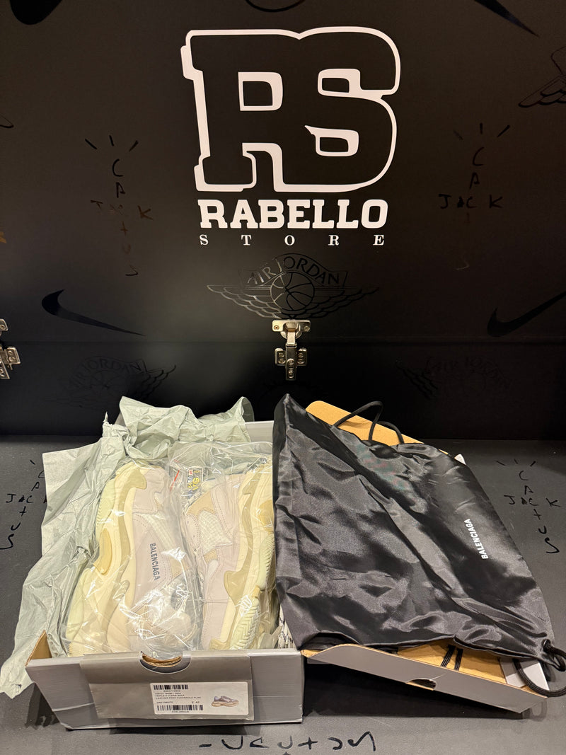 Tênis Balenciaga Triple S Beige White - Pronta Entrega