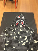 Jaqueta Bape Camo Shark Full Zip - Pronta Entrega
