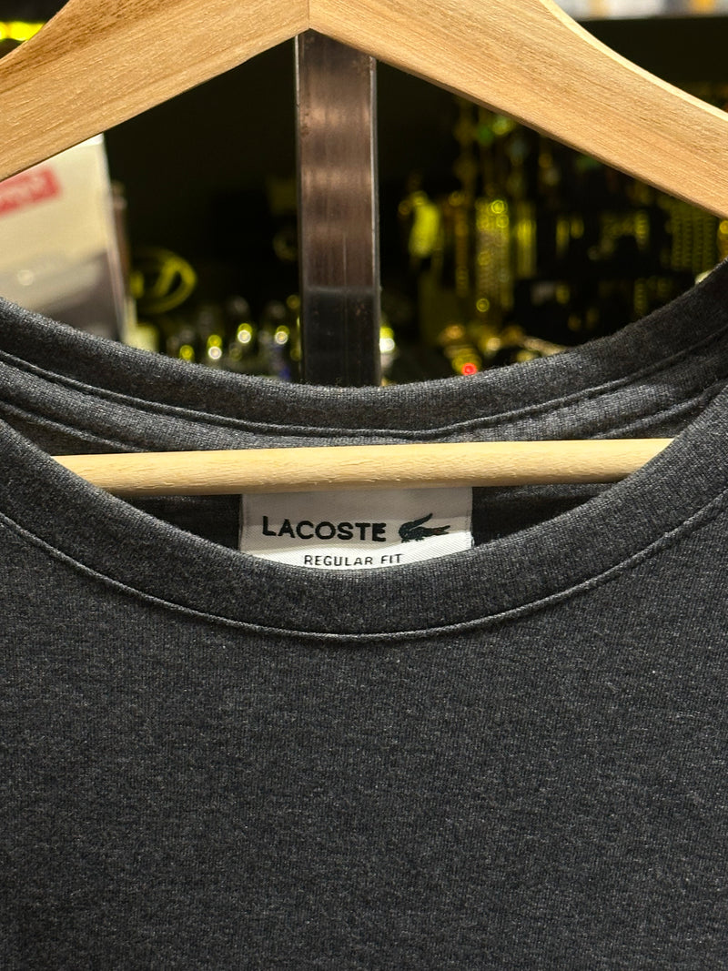 Camisa Lacoste Cinza - Pronta Entrega