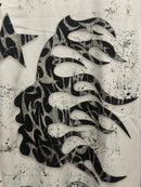 Camiseta Hellstar Thorn Glitter White - Pronta Entrega