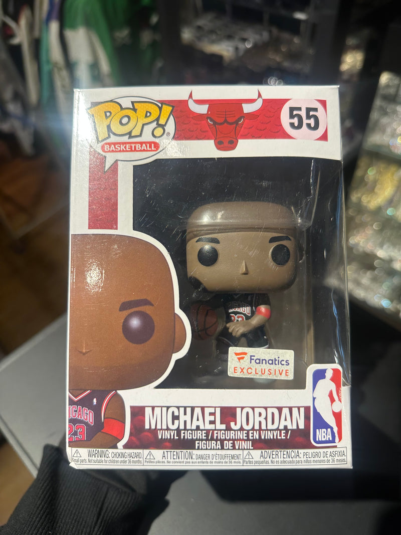 Funko Pop! Basketball NBA Michael Jordan Chicago Bulls Figure #55 - Pronta Entrega
