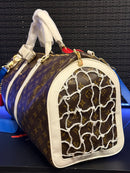 Bolsa Louis Vuitton x NBA Keepall Bandoulière 55 - Pronta Entrega