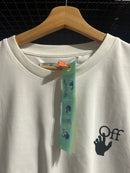 Camiseta Off-White Vanishing Branca  - Pronta Entrega