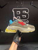 Tênis Balenciaga Triple S Blue Red - Pronta Entrega