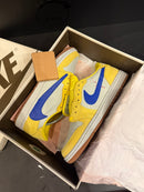 Tênis Travis Scott x Air Jordan 1 Low Og Canary Amarelo - Pronta Entrega