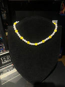 Colar de Pérolas Emoji Smile 40 CM - Pronta Entrega