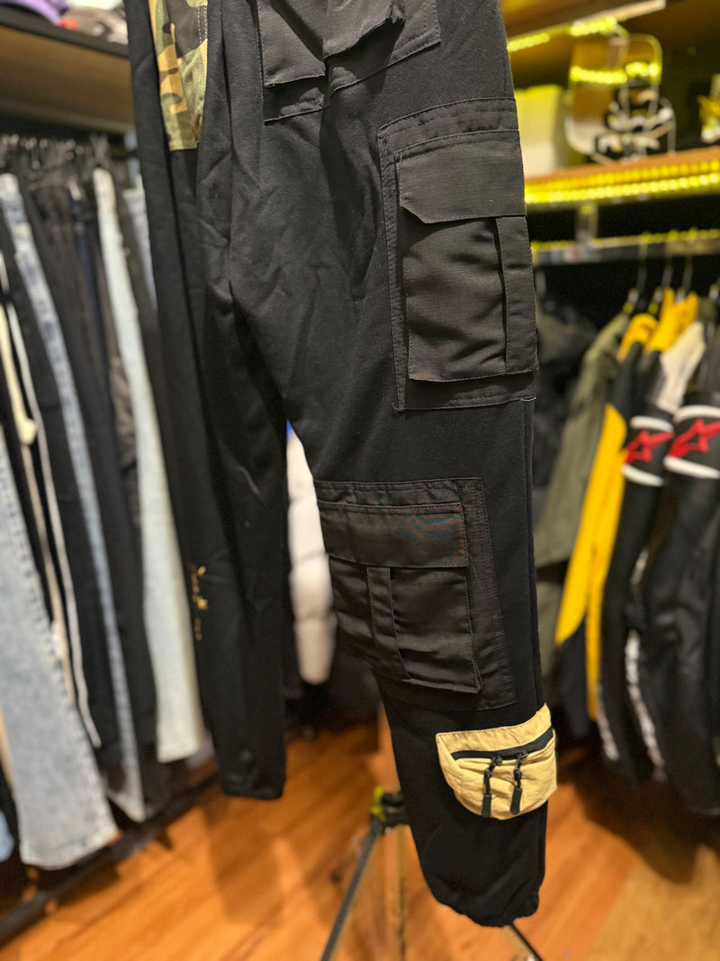 Calça Moletom Travis Scott Cactus Jack NRG AG Utility Preto - Pronta Entrega
