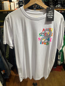 Camisa Anti Social Social Club Branca Snake Multicolor - Pronta Entrega