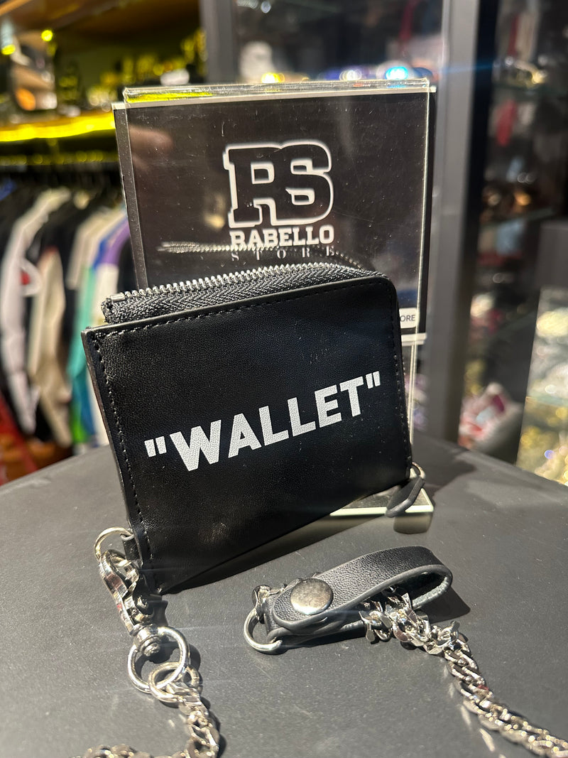 Carteira Off-White “WALLET” Preta - Pronta Entrega