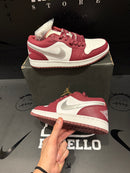 Tênis Nike Air Jordan 1 Low Bordeaux - Pronta Entrega