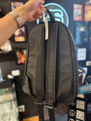 Mochila Essentials Couro Preto Mini Logo - Pronta Entrega