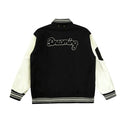 Jaqueta Varsity Louis Vuitton Black White - Encomenda