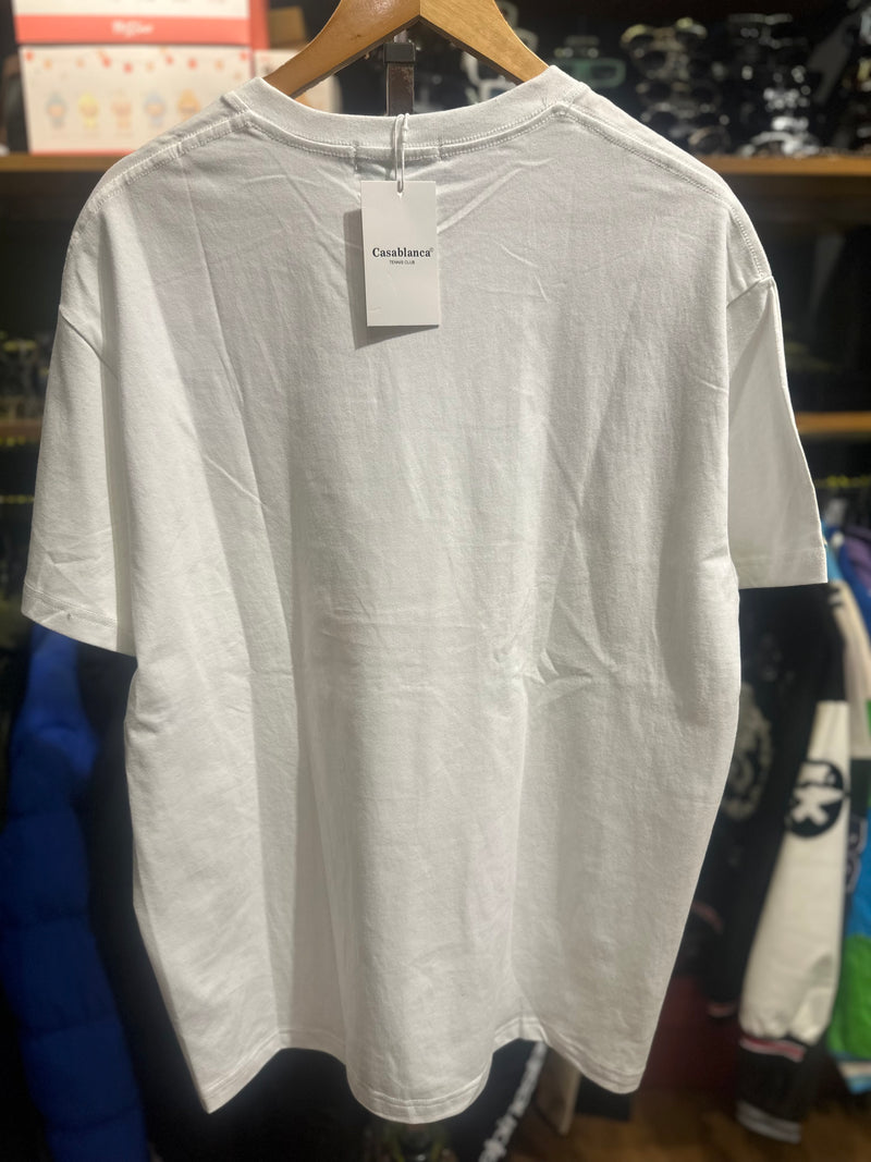 Camiseta Casablanca Orange Branca - Pronta Entrega