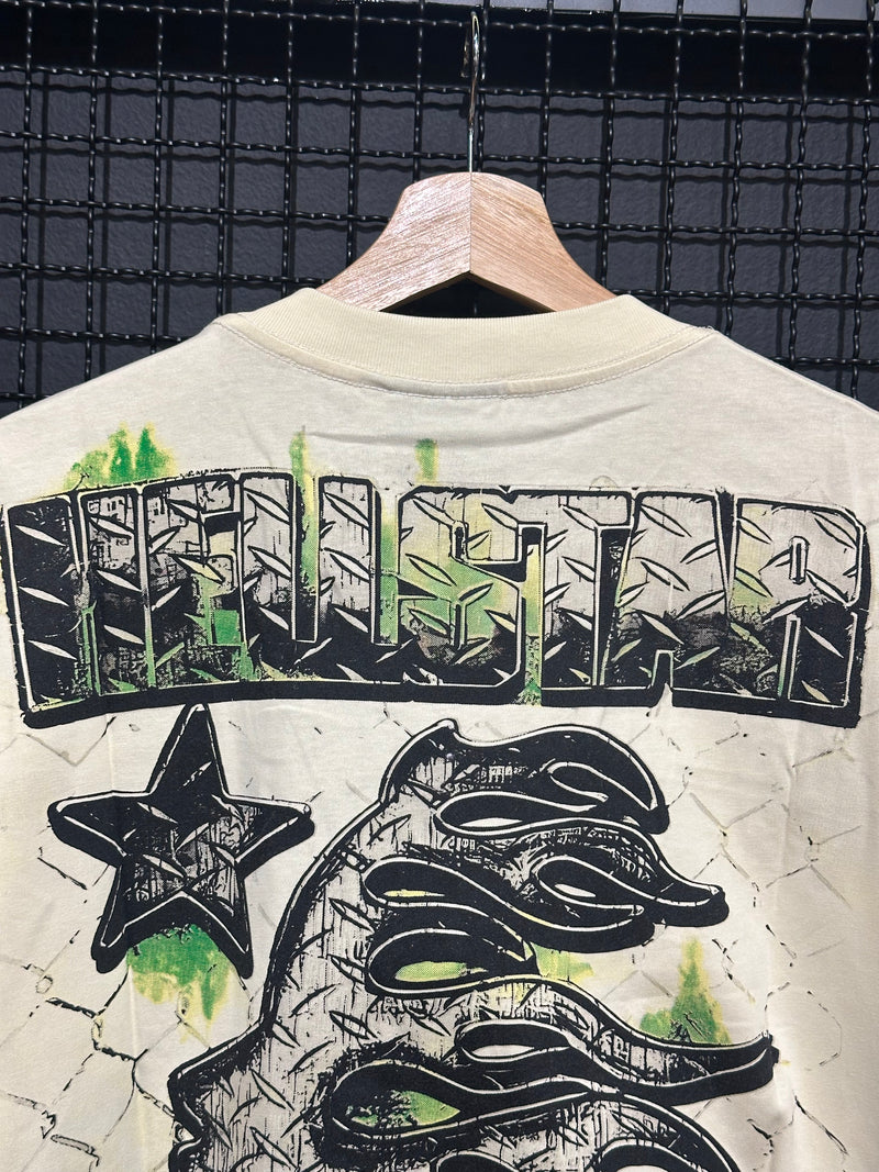 Camiseta Hellstar “Path to Paradise” Bege - Pronta Entrega