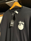 Camiseta STUSSY Bola 8 Preta - Pronta Entrega