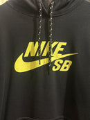 Moletom com Gorro Nike SB Black/Yelloy - Pronta Entrega