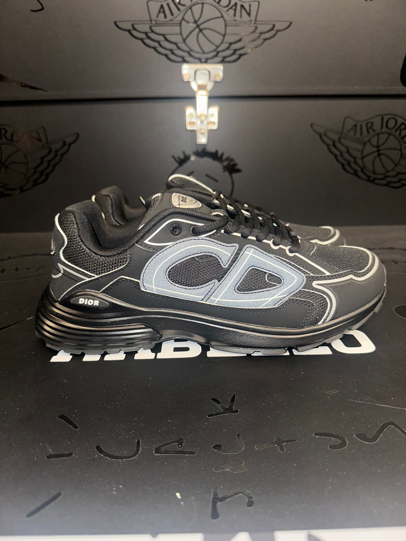 Tênis Dior B30 Black Reflective - Pronta Entrega