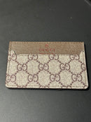 Carteira Gucci Porta Cartões Brown - Pronta Entrega