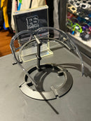 Óculos Prada Eyewear Cinza Lente Transparente  - Pronta Entrega