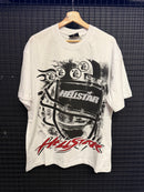 Camiseta Hellstar Helmet Football White - Pronta Entrega