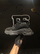 Tênis Balenciaga Triple S Black - Pronta Entrega