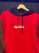 Moletom Supreme Multicolor Box Logo 2024 Creme - Pronta Entrega