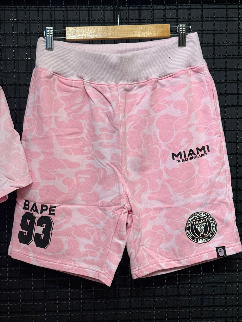 Short Bape x Inter Miami Pink - Pronta Entrega