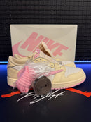Tênis Nike Air Jordan 1 Low x Travis Scott "Shy Pink" - Pronta Entrega