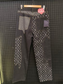 Calça Louis Vuitton Jeans Monogram Preto - Pronta Entrega