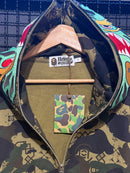 Jaqueta Bape X Clot Shark Camo Relaxed Full Zip - Pronta Entrega