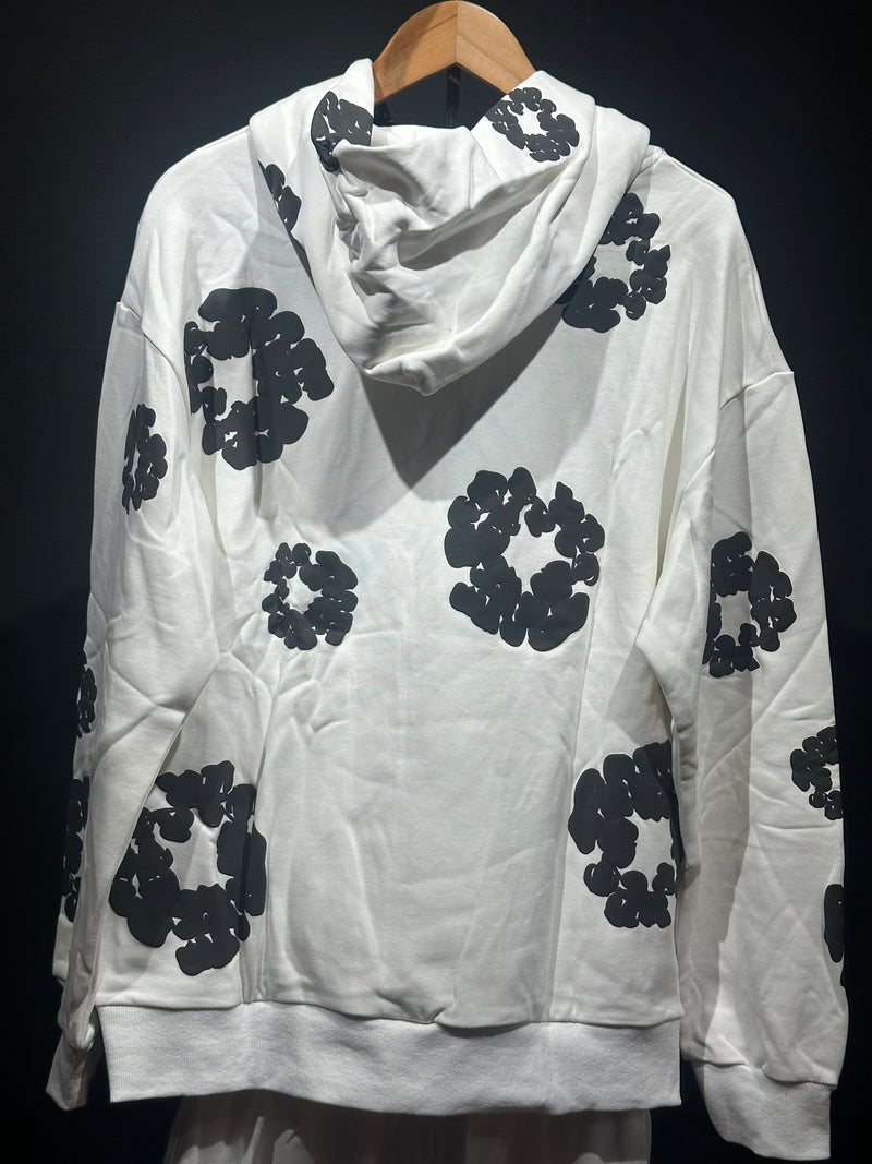 Conjunto Denim Tears White/Black Moletom + Calça - Pronta Entrega