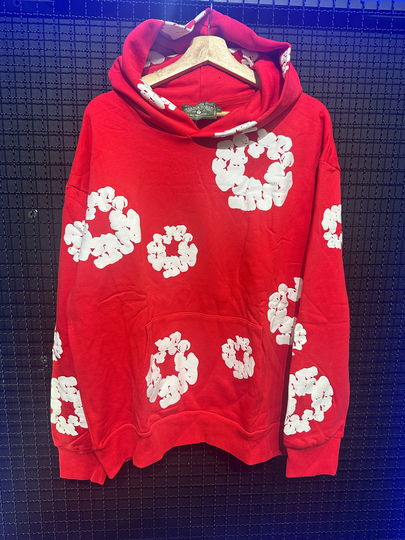 Moletom Denim Tears Vermelho - Pronta Entrega