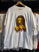 Camiseta BAPE ‘A Abathing Ape’ Color Head Ape - Pronta Entrega