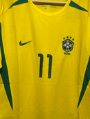 Camiseta Nike Retrô Seleção Brasileira 2002 Ronaldinho