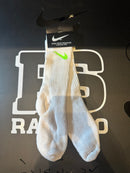 Meia Nike Sport Cano Alto Swoosh Verde Branco - Pronta Entrega