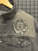 Jaqueta Jeans Chrome Hearts - Pronta Entregae