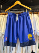 Short NBA X Golden State Warriors Azul Basquete Treino Azul - Pronta Entrega
