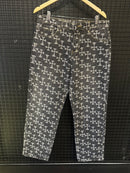 Calça Jeans Preta Chrome Hearts Multi Cruz - Pronta Entrega