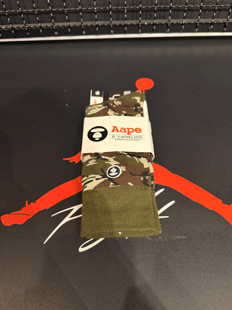Meia Bape Cano Alto Camo Green  - Pronta Entrega