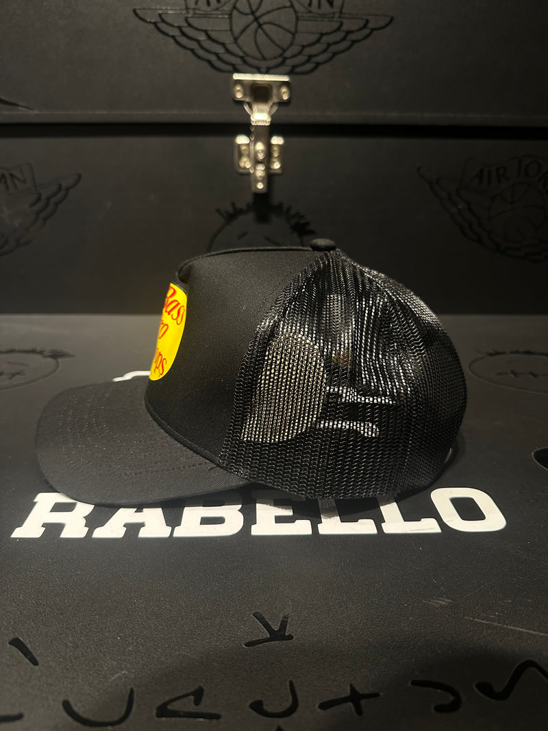 Boné Aba Curva Trucker Bass Pro Shops Black - Pronta Entrega